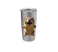Quokka Be Quokka Happy Sonríe con Quokkas Vaso térmico de acero inoxidable de doble pared