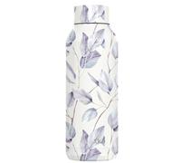 Quokka Botella Térmica de 510 ml con Diseño Floral Bouquet Hermética, Gris