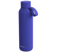 Quokka Botella Térmica de 630ml Colección Solid con Correa, Azul noche