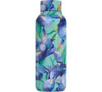 Botella térmica QUOKKA BLUE IRISES 510ml acero inoxidable boca ancha