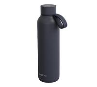 Termo 630 ml Acero inoxidable con asa (Negro) - QUOKKA