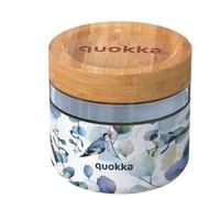 Quokka deli - blue nature 820 ml - recipiente hermetico para comida de