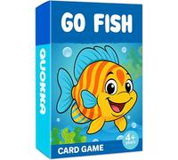 QUOKKA Go Fish Card Game for Kids Ages 4 - 8 - Fun Family Game with Cute Animals, Perfect for Travel, Playdates, Family Time - Educational & Engaging Playing Cards for Kids, Easy to Learn, Fast to