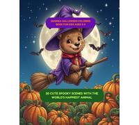 Quokka Halloween Coloring Book for Kids Ages 5-9: 30 Cute Spooky Scenes with the World's Happiest Animal (Quokka Series)
