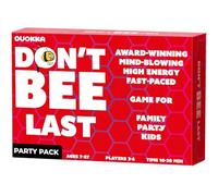 QUOKKA Juegos De Mesa Para Niños 8-12 Años Juegos Familiares Para Adultos - Pack De Fiesta Del Juego De Cartas Don't Bee Last Para Mayores De 6 Años - Juego Rápido Para 2-6 Jugadores Fácil De Aprender