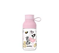 Quokka KIDS BOTELLA TRITAN ICE CON COLGADOR BIRDS 430 ML