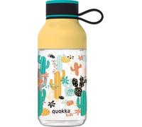 Quokka KIDS BOTELLA TRITAN ICE CON COLGADOR CACTUS 430 ML