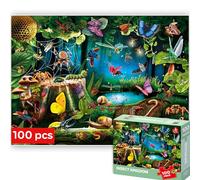 Quokka Puzzle 100 Piezas para Niños - Rompecabezas De 3-4 - Rompecabezas Realistas 5 A 6 Años - Juguete para Aprender sobre Insectos - Juego Regalo Niños Niñas 7 A 8 Años