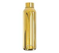 Quokka Solid - Sleek Gold 630 ML | Botellas De Agua Acero Inoxidable Sin BPA |Botella Térmica De Doble Pared - Mantiene el frío y el calor para Niños y Adultos