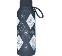 QUOKKA SOLID X DISNEY | BOTELLA TÉRMICA DE ACERO INOXIDABLE DOBLE PARED CON COLGADOR | FROZEN DIAMOND