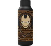 QUOKKA SOLID X DISNEY | BOTELLA TÉRMICA DE ACERO INOXIDABLE DOBLE PARED | IRON MAN