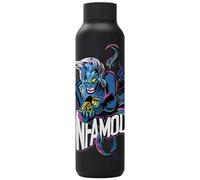 QUOKKA SOLID X DISNEY | BOTELLA TÉRMICA DE ACERO INOXIDABLE DOBLE PARED | VILLAINS URSULA