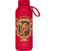 QUOKKA SOLID X HARRY POTTER | BOTELLA TÉRMICA DE ACERO INOXIDABLE DOBLE PARED CON COLGADOR | HP GRYFFINDOR