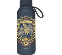 QUOKKA SOLID X HARRY POTTER | BOTELLA TÉRMICA DE ACERO INOXIDABLE DOBLE PARED CON COLGADOR | HP RAVENCLAW