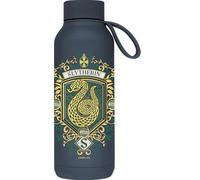 QUOKKA SOLID X HARRY POTTER | BOTELLA TÉRMICA DE ACERO INOXIDABLE DOBLE PARED CON COLGADOR | HP SLYTHERIN