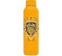 QUOKKA SOLID X HARRY POTTER | BOTELLA TÉRMICA DE ACERO INOXIDABLE DOBLE PARED | HP HUFFLEPUFF