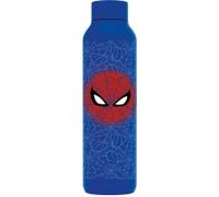 QUOKKA SOLID X MARVEL | BOTELLA TÉRMICA DE ACERO INOXIDABLE DOBLE PARED | SPIDER-MAN