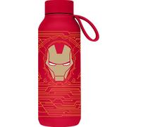 Quokka SOLID X MARVEL | BOTELLA TÉRMICA DE ACERO INOXIDABLE DOBLE PARED CON COLGADOR | IRON MAN