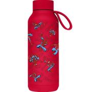 QUOKKA SOLID X MARVEL | BOTELLA TÉRMICA DE ACERO INOXIDABLE DOBLE PARED CON COLGADOR | SPIDER-MAN RETRO COMIC