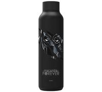 QUOKKA SOLID X MARVEL | BOTELLA TÉRMICA DE ACERO INOXIDABLE DOBLE PARED | MARVEL BLACK PANTHER