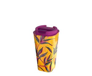 Quokka VASO CAFE DOBLE PARED PP FLUX SUN GARDEN 450 ML