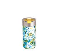 Quokka VASO CAFE TERMICO ACERO INOXIDABLE BOOST BLUE PEONIES 400 ML