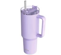 Quokka Vaso Térmico de 950 ml con Pajita y Asa Ergonómica, Violeta