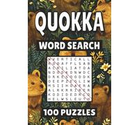 Quokka Word Search: 100 Pages of Animal Puzzles, Word Scramble, Word Find, and Vocabulary Activities for Kids, Adults, and Seniors
