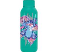 QUOKKA x DISNEY | BOTELLA TERMO ACERO INOXIDABLE | SOLID JADE GREEN 510 ML STITCH DRIP