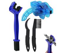 Quorumsg Limpia Cadenas Bicicleta, Universal Eficiente Limpiador Cadena Bicicleta Kit, Portátil Kit de Herramientas de Limpieza, para Limpieza Motocicletas y Bicicletas