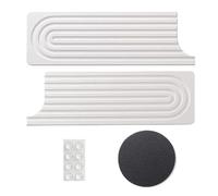 Quorvex Alfombrilla para Grifo de Cocina - Alfombrilla de Diatomita Protector Antisalpicaduras,Bandeja De Piedra Secado Rapido RecogeGotas Accesorio Cocina para Restaurante Hotel Casa Rural Encimera