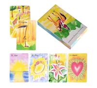 Quorvex Cartas De Mesa para Principiantes - Suministros para Juegos De Mesa Al Estilo Acuarela - Juegos De Cartas para La Noche En Familia,Hombres Mujeres Niños Niñas Jóvenes Esposa Esposo Hijo