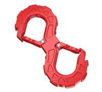 Quorvex Gancho de Remolque - Grillete De Remolque En Forma De S De 3/8 Pulgada Para Rescate | Gancho De Enganche Para Cabrestante De Herramienta De Recuperación Con Capacidad De 15000