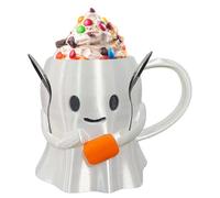 Quorvex Halloween Portahelados De Pinta, Soporte Para Helados De Pinta Fantasma De Halloween, Recipiente Para Snacks Impresión 3D Expositor Taza Café Para Food Truck Cafeterías Cocinas Estantes