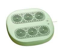 Quorvex Masajeador De Pies Con Calor,Masajeador Silencioso con Carga USB y Calor, De Pies Calefactado - para Familia Hombres Mujeres Adultos en el Hogar y la Oficina bajo el Escritorio