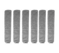 Quorvex Recambios para Plumero - 6 Unidades Funda Limpiadora de Microfibra,Lavables Reutilizables Suministros De Limpieza | Hogar Sala Sofá Muebles Suelo Pared Dormitorio