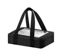 Quorvex Transportador De Comida Aislado | Térmica Portátil Plegable | Contenedor de Comida Caliente y Fría con Tapa - Para Fiesta Reunión Picnic Viaje Exterior Tailgate Camping Barbacoa Cocina