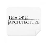 Quote I Major In Architecture - Limpiador de pantalla para gafas (2 piezas)