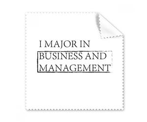 Quote I Major In Business and Management - Limpiador de pantalla para gafas, 5 unidades
