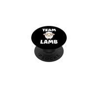 Quote Little Cute Baby Sheep Simple Team Lamb PopSockets PopGrip Adhesivo