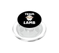 Quote Little Cute Baby Sheep Simple Team Lamb PopSockets PopGrip para MagSafe