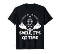 Quote Relaxation qi-Gong Simple Smile It's qi Time Qigong Camiseta