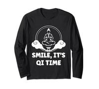 Quote Relaxation qi-Gong Simple Smile It's qi Time Qigong Manga Larga