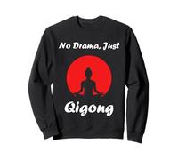 Quote Sport Minimalist Relaxation qi Gong Simple Qigong Sudadera