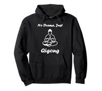 Quote Sport Minimalist Relaxation qi Gong Simple Qigong Sudadera con Capucha