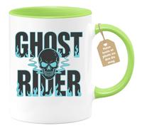 quotedazur Café-Croissant - Funny Mug Ghost Rider
