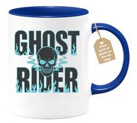 quotedazur Café-Croissant - Funny Mug Ghost Rider