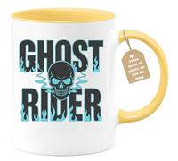 quotedazur Café-Croissant - Funny Mug Ghost Rider