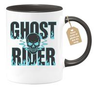 quotedazur Café-Croissant - Funny Mug Ghost Rider