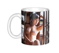 quotedazur Café-Croissant - Mug Esto Es Lo Que Un Atractivo De 31 Años Lucen - Regalo Humorístico Para Cumpleaños, Fiesta De Despedida, Celebraciones Entre Amigos